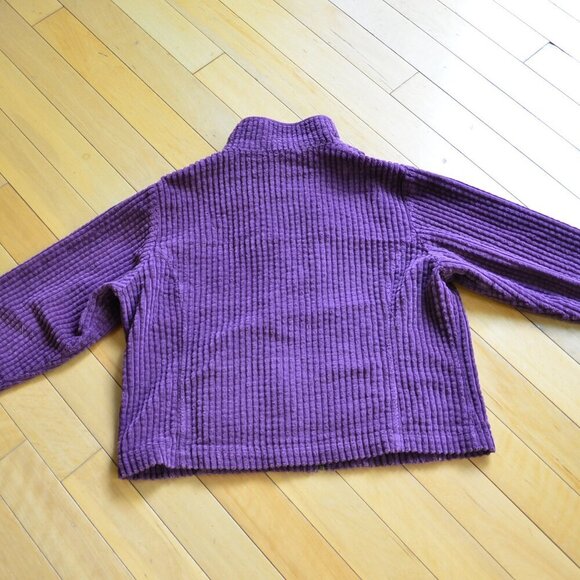 Woolrich Women's Corduroy Jacket Full Zip Size Petite Large - Picture 9 of 10